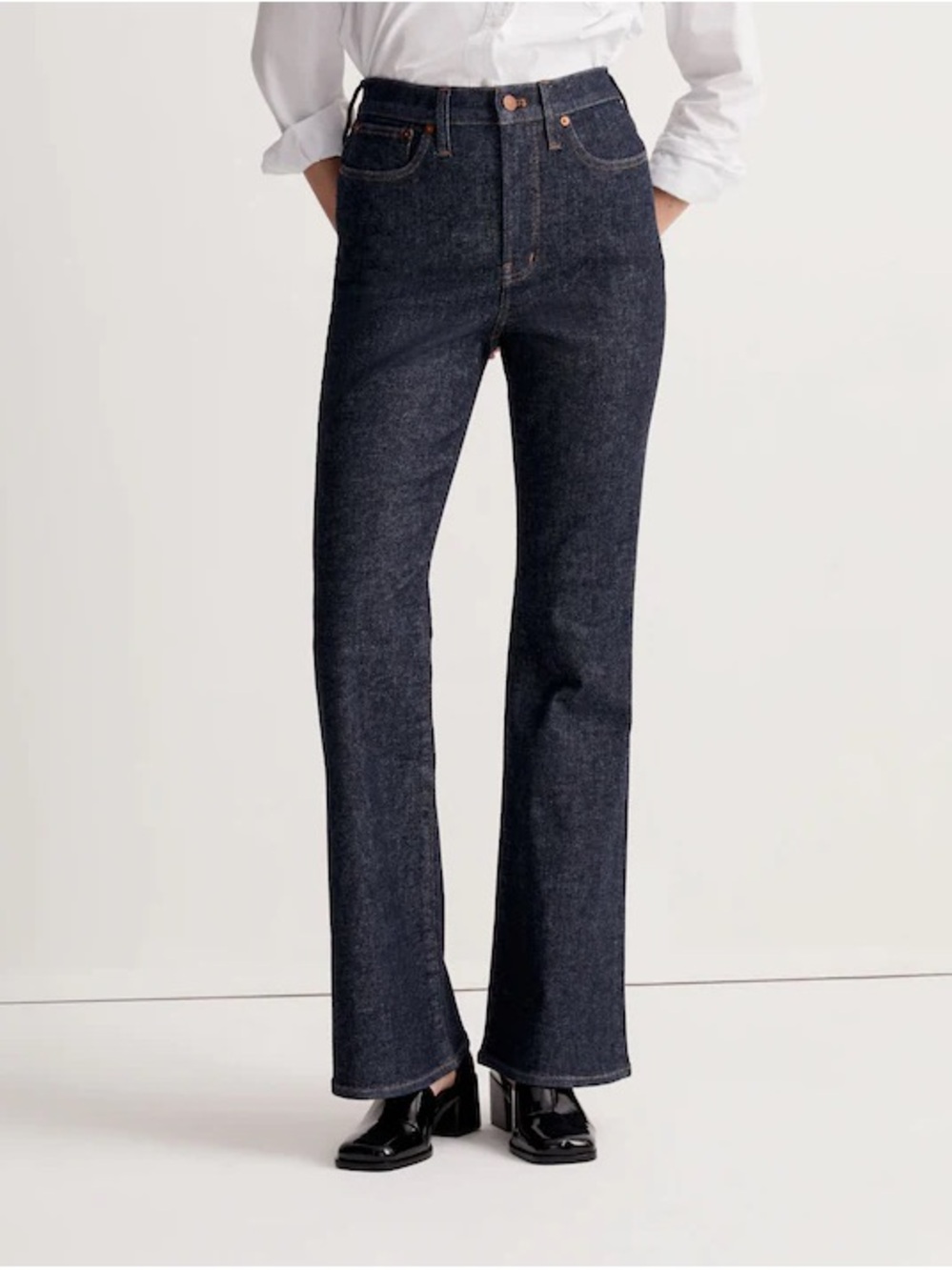 Madewell Perfect Vintage Flare Jean in Wrenford Wash